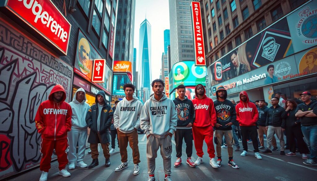 Popular streetwear brands
